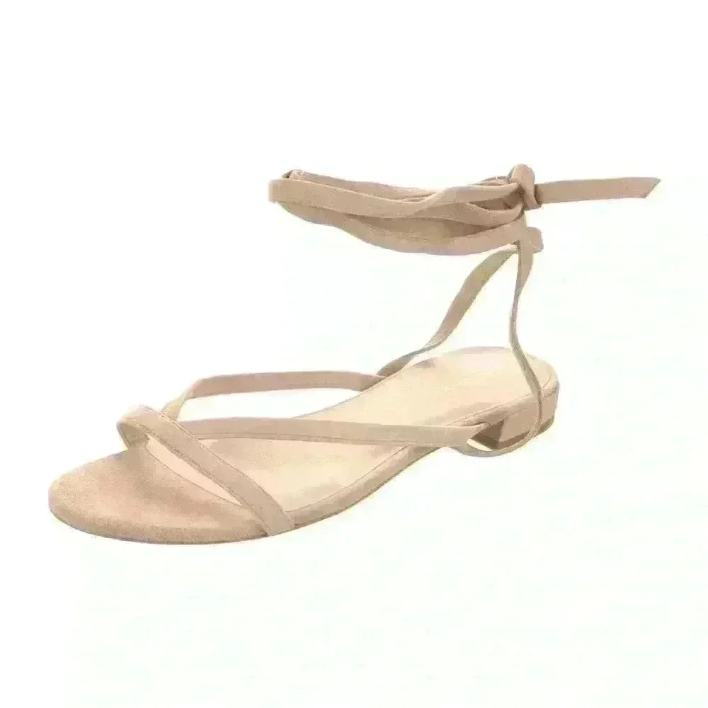NEW Stuart Weitzman Anita Suede Sandal Size 10